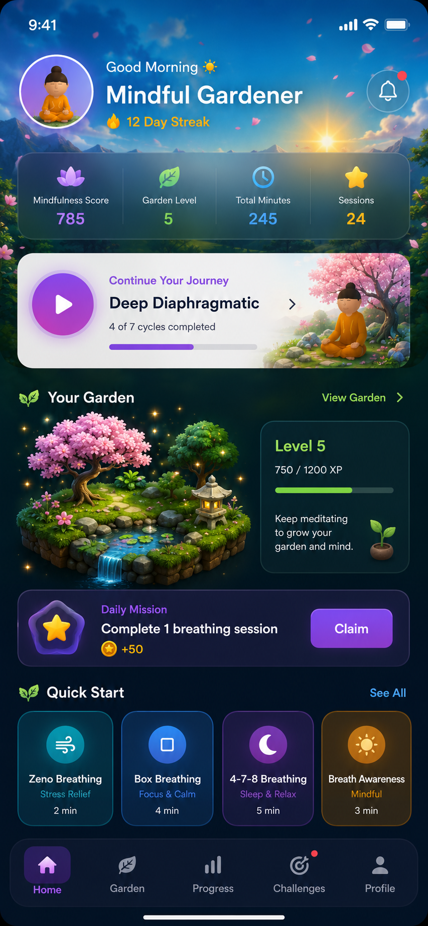 Mindfulness Garden screenshot 2